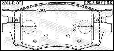 Колодки CTR CKKK35