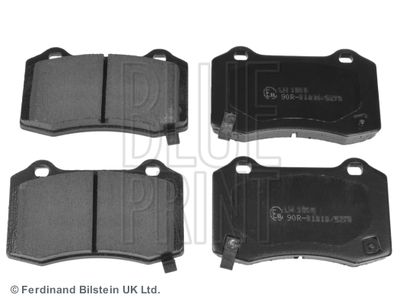 Комплект колодок для дискового тормоза Blue Print ADA104206