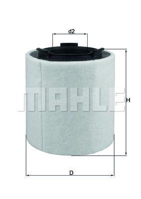 Фильтр воздушный MAHLE LX2831
