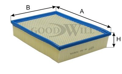 Фильтр воздушный BIG FILTER GB9707
