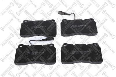 Колодки тормозные дисковые передние STELLOX 677002SX