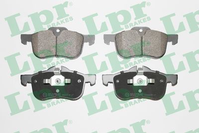 Колодки тормозные дисковые LPR 05P952