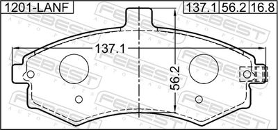 Колодки тормозные дисковые комплект CTR GK0481P