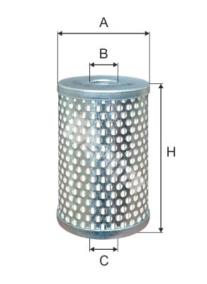 Фильтр масляный M-Filter TE4001H
