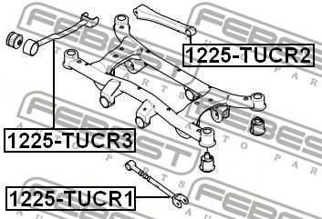 Рычаг подвески FEBEST 1225TUCR2
