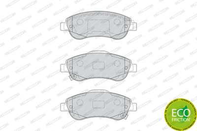 Колодки тормозные дисковые FERODO FDB4228
