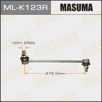 Тяга стабилизатора передняя правая Masuma MLK123R