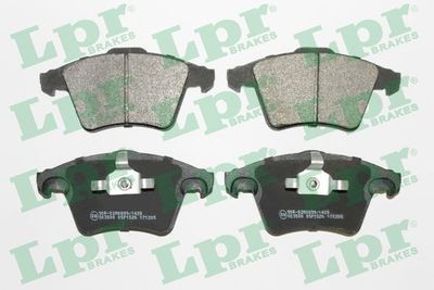 Колодки тормозные дисковые LPR 05P1526