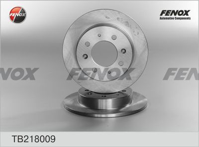 Диск тормозной задний FENOX TB218009