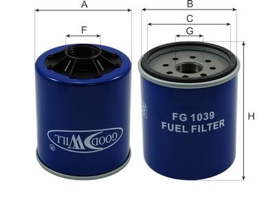 Фильтр топливный GOODWILL FG1039
