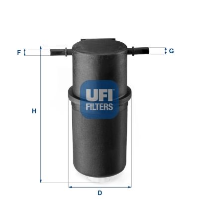 Фильтр топливный UFI 2414400