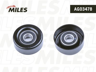 Ролик ремня приводного Miles AG03478