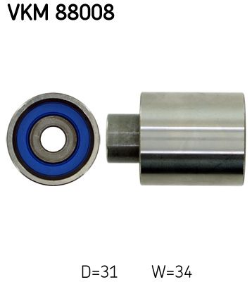 Ролик обводной ремня ГРМ SKF VKM88008