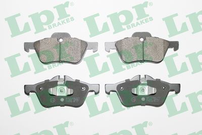 Колодки тормозные передние LPR 05P851