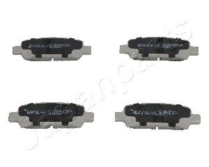 Колодки тормозные дисковые задние JAPANPARTS PP702AF