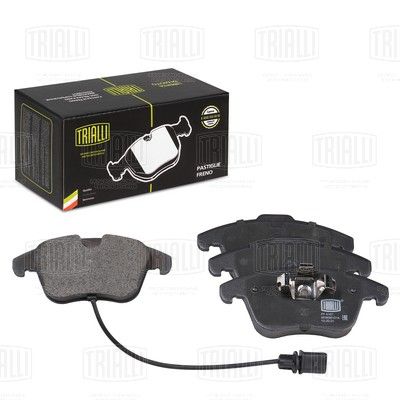 Диски тормозные с колодками передние комплект TRIALLI PF4167