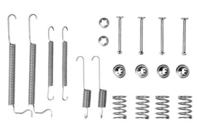 Комплект монтажный барабанных тормозных колодок BOSCH 1987475082