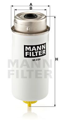 Фильтр топливный MANN-FILTER WK8104