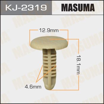 Клипса крепления Masuma KJ2319