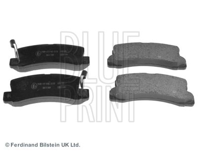 Комплект колодок для дискового тормоза Blue Print ADT34284
