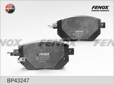 Колодки тормозные дисковые FENOX BP43247