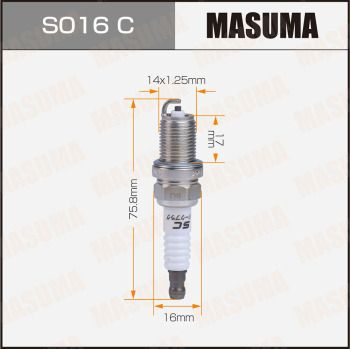 Свеча зажигания Masuma S016C