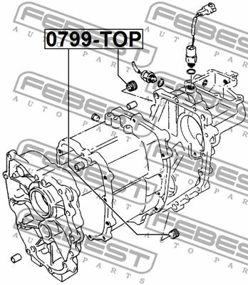Пробка сливная поддона FEBEST 0799TOP
