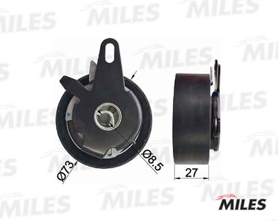 Ролик ремня ГРМ Miles AG02043