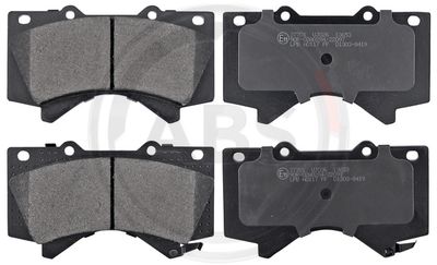 Колодки тормозные передние TOYOTA 04465YZZEJ