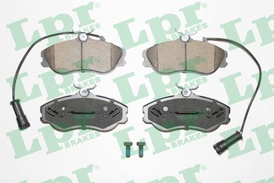 Колодки тормозные передние с датчиком LPR 05P326