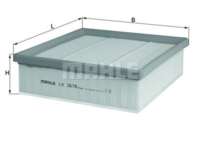 Фильтр воздушный MAHLE LX2676