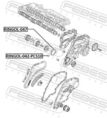 Кольцо уплотнительное VOLVO 30696265