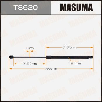 Амортизатор Masuma T8620