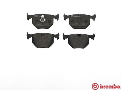 Колодки тормозные дисковые задние BREMBO P06020