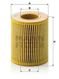 Фильтр масляный MANN-FILTER HU7112X