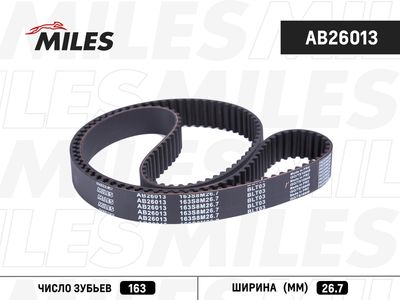 Ремень ГРМ Miles AB26013