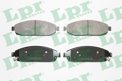 Колодки тормозные передние LPR 05P1403