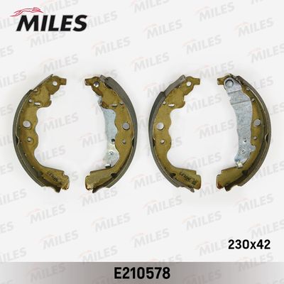 Колодки тормозные барабанные Miles E210578
