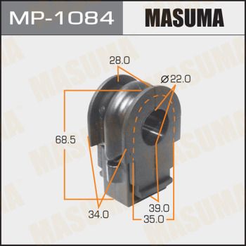 Втулка стабилизатора переднего Masuma MP1084