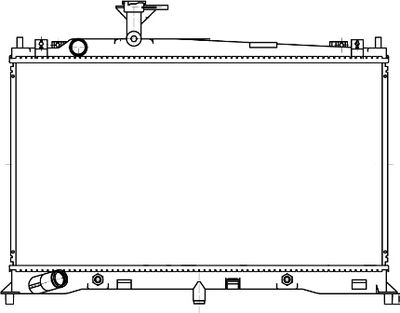 Радиатор LUZAR LRC251FA