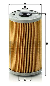 Фильтр масляный MANN-FILTER H614N