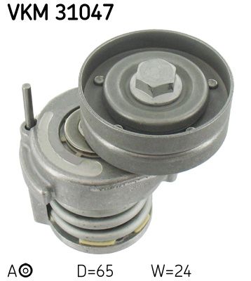Ролик поликлинового ремня натяжной SKF VKM31047