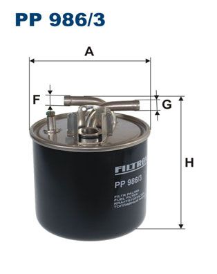 Фильтр топливный FILTRON PP9863