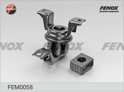 Опора двигателя правая FENOX FEM0058
