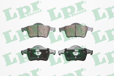 Колодки тормозные дисковые LPR 05P705