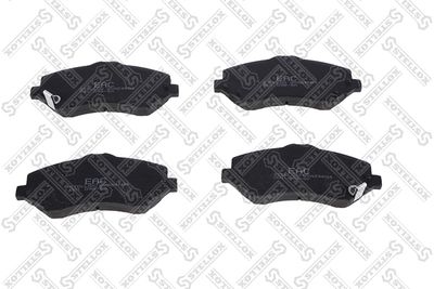 Колодки тормозные дисковые STELLOX 001098SX