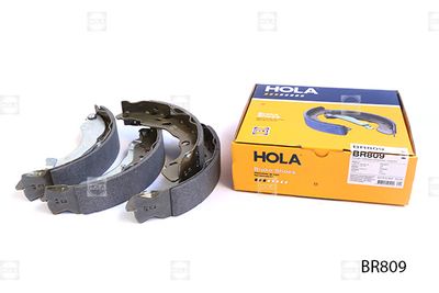Колодки тормозные барабанные HOLA BR809