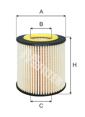 Фильтр масляный M-Filter TE4006