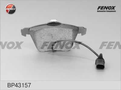 Колодки тормозные дисковые FENOX BP43157