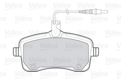 Колодки тормозные передние VALEO 301662